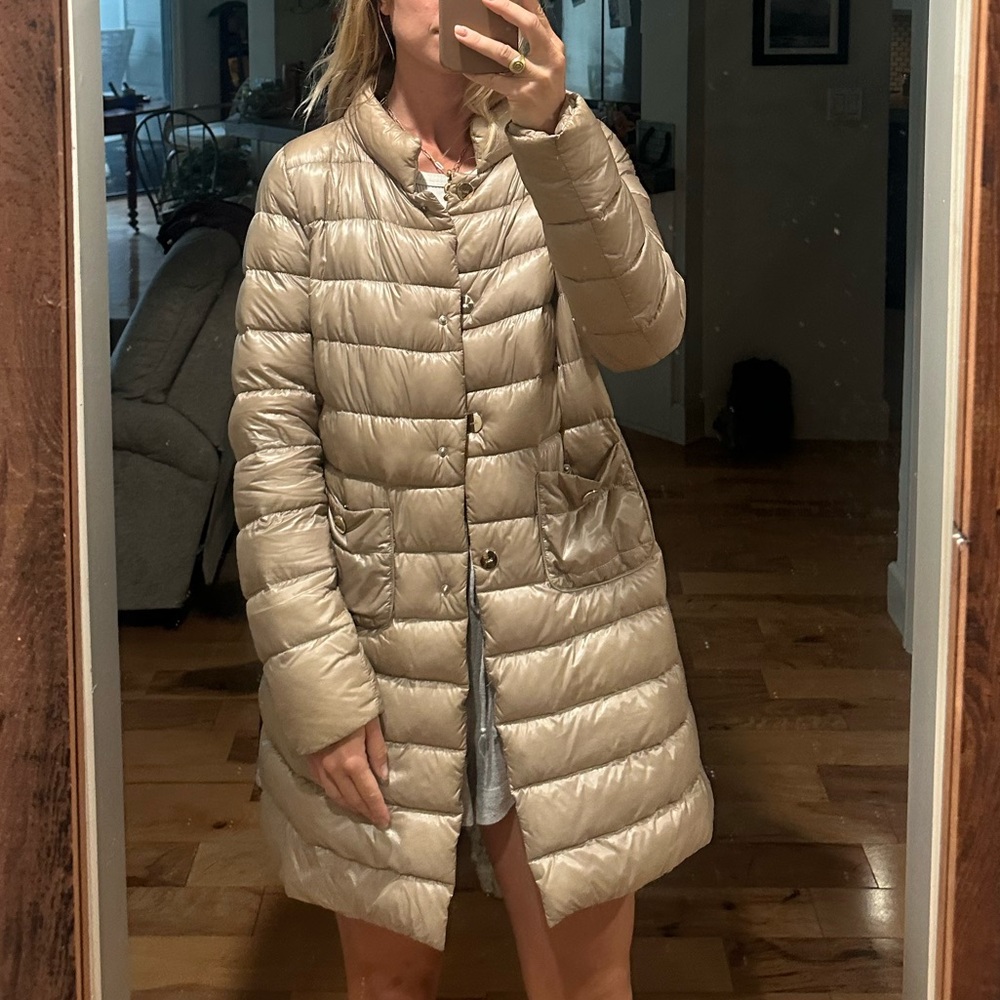 Herno Button Up Padded Light Down Jacket. - image 1